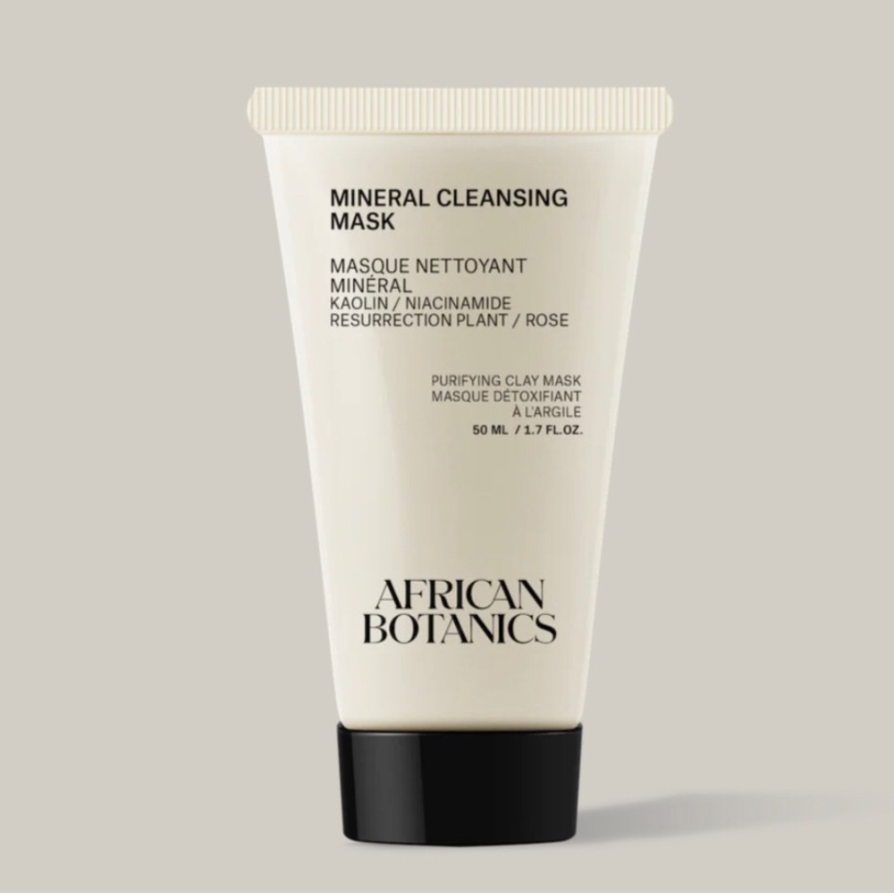 NEW AFRICAN BOTANICS Mineral Cleansing Mask Purifying Clay Mask 50 mL 1.7 fl oz